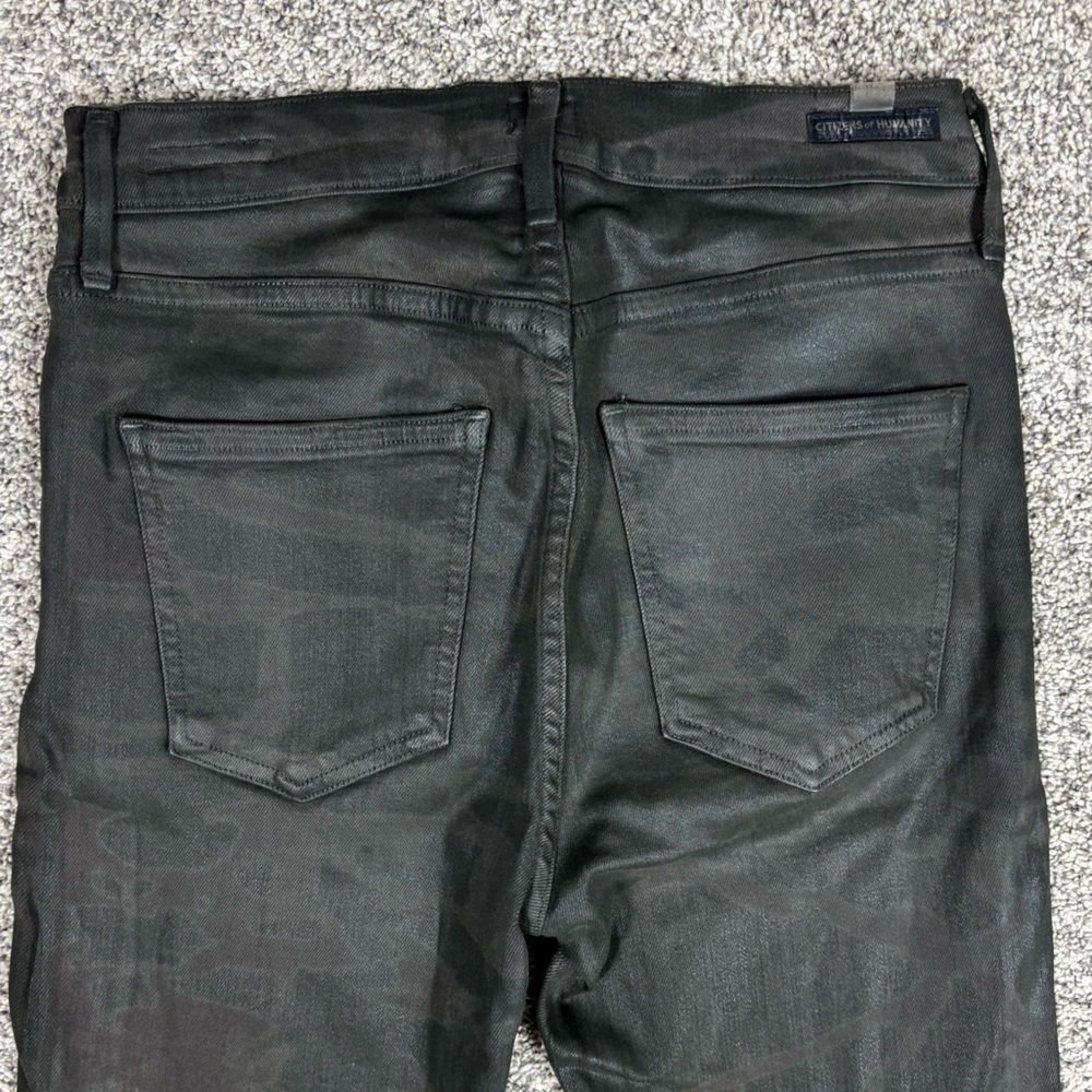 Citizens of Humanity Rocket High Rise Skinny Coated Denim Size 28 - Picture 8 of 12
